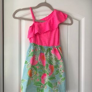Lily “pink lemonade” girls dress. Flawless.